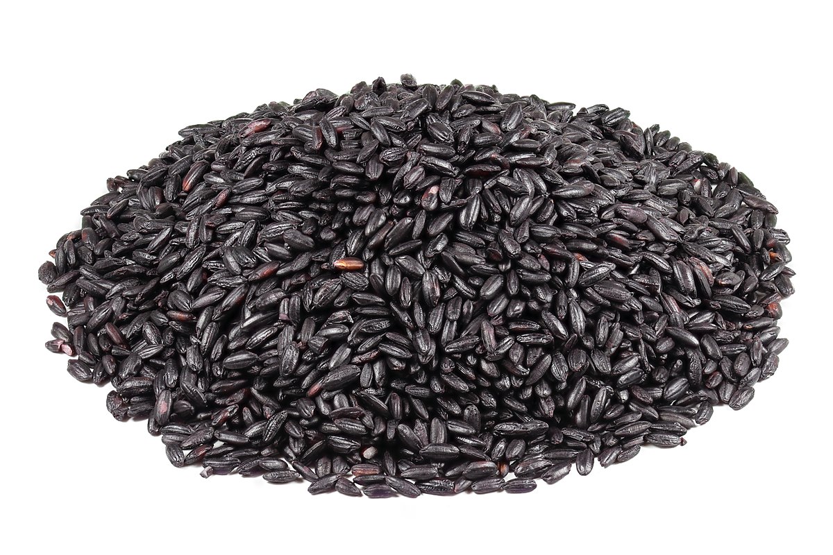 organic black glutinous rice